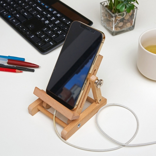 Smartphone Ständer Handy Halter Staffelei aus Holz