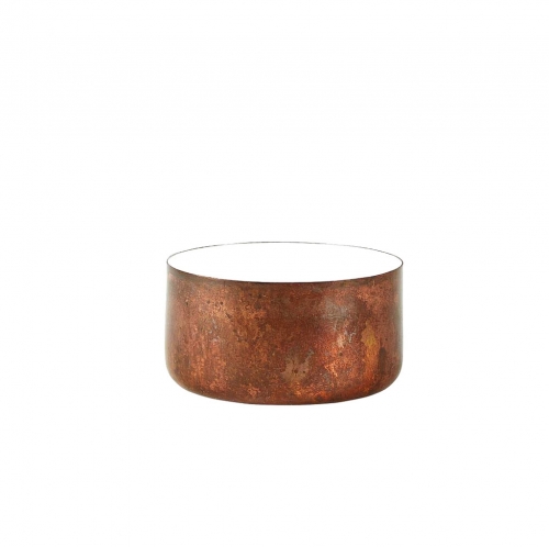 Kleine Schüssel Copper Bowl 0,5l Kupfer Emaille Schälchen