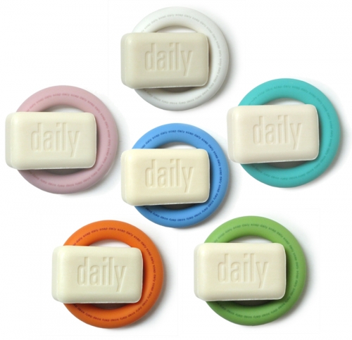 Seifenring Daily Soap - Silikonring als Seifenablage