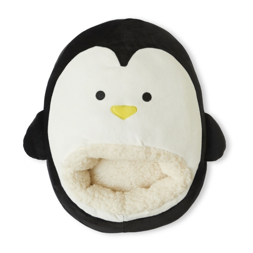 Fußwärmer Pinguin - der kleine Freund für warme Füße ohne Strom