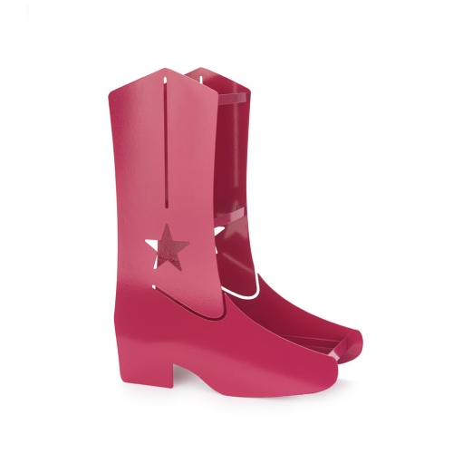 Schirmständer im Cowboystiefel-Design pinke Boots