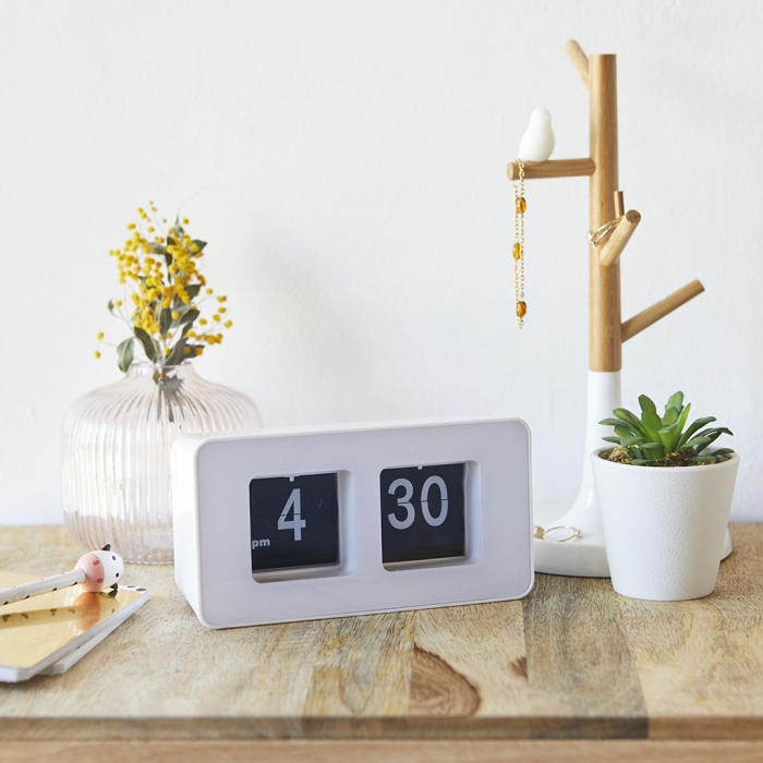 Flip Clock - der Klassiker unter den Retro-Tischuhren
