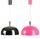 Pendelleuchte UFO mit farbigen Textilkabel